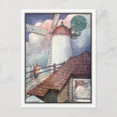 アン・アンダーソンによるドルドレヒトの夜景 ポストカード (正面)