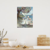 アン・アンダーソンによる砂糖梅の木 ポスター (キッチン)