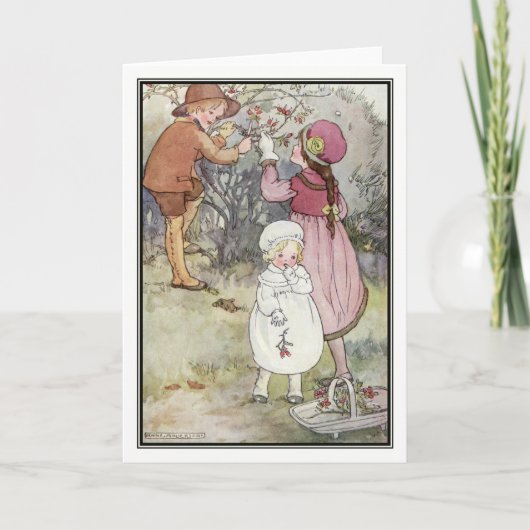 アン・アンダーソンによる『ウィンター・ベリーズ』 シーズンカード (正面)