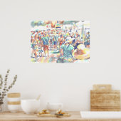 アン・アーバーアートフェアで晴れた日 ポスター (キッチン)