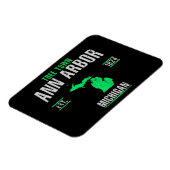 アン・アーバー マグネット (左側)