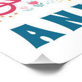 アン・アーバー・ミシガンの地図お気に入りの事情 ポスター (コーナー)