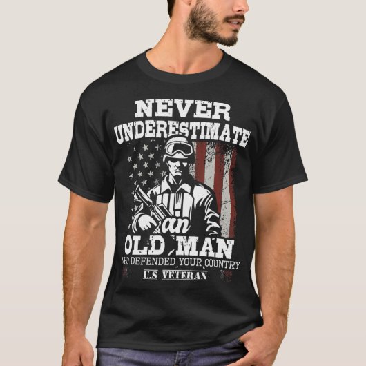 『アン・オールド・マン』 Tシャツ (正面)