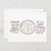 アン&ギルバート ポストカード (正面/裏面)