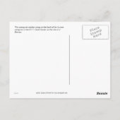 アン・ザ・オランウタン博士 ポストカード (裏面)