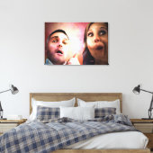 アン&デイブ キャンバスプリント (インサイチュ (寝室))