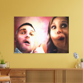 アン&デイブ キャンバスプリント (インサイチュ (リビング))