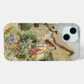 アン・ハサウェイのコテージII、Stratford-on-Avon、En Case-Mate iPhoneケース (裏面 (横))