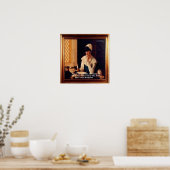 アン・ブラッドストリート「妻に愛された」愛の引用文ポスター ポスター (キッチン)