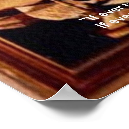 アン・ブラッドストリート「妻に愛された」愛の引用文ポスター ポスター (角)