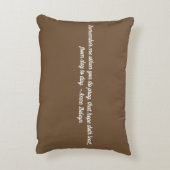 アン・ブーリンの引用文の枕 アクセントクッション (裏面(縦))