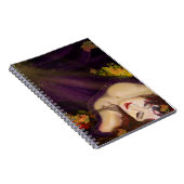 アン・ブーリンの葉のノートのベッド ノートブック (右側)