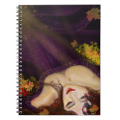 アン・ブーリンの葉のノートのベッド ノートブック (正面)