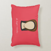 アン・ブーリンは"時間"アクセントの枕を来ます アクセントクッション (正面(垂直))