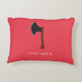 アン・ブーリンは"時間"アクセントの枕を来ます アクセントクッション (裏面)