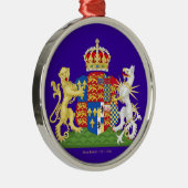 アン・ブーリン紋章付き外衣 メタルオーナメント (右)