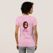 アン・ブーリン-女性のワイシャツ Tシャツ (裏面フル)