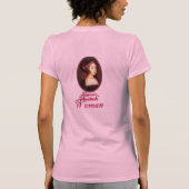 アン・ブーリン-女性のワイシャツ Tシャツ (裏面)