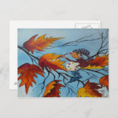 アン・ヘイズ絵画のピクシー絵画ズ ポストカード (正面/裏面)