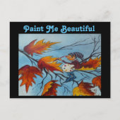 アン・ヘイズ絵画のピクシー絵画ズ ポストカード (正面)