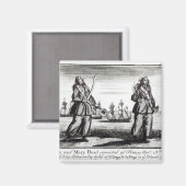 アン・ボニーとメアリー マグネット (正面/裏面)