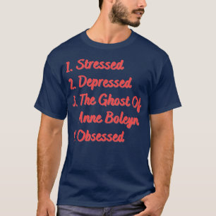 アン・ボリーンの幽霊を圧迫した Tシャツ