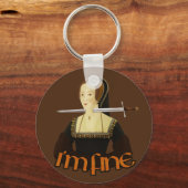 アン・ボレーン – 素晴らし私 キーホルダー (正面)