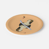 アン・ボーリン・カード ペーパープレート (アングル)