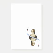 アン・ボーリン・カード ポストイット (正面)