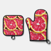 アン 鍋つかみ&鍋敷きセット (正面)