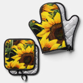 アン 鍋つかみ&鍋敷きセット (正面/裏面)