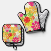 アン 鍋つかみ&鍋敷きセット (正面/裏面)