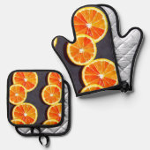 アン 鍋つかみ&鍋敷きセット (正面/裏面)
