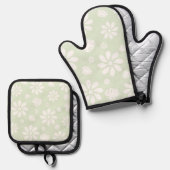 アン 鍋つかみ&鍋敷きセット (正面/裏面)