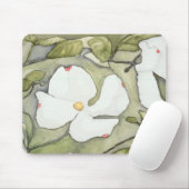 アンHaalandのミズキの花のマウスパッド マウスパッド (マウス)