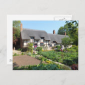 アンHathawaysのコテージ ポストカード (正面/裏面)