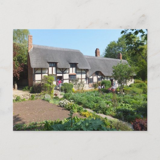 アンHathawaysのコテージ ポストカード (正面)
