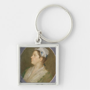 アンHogarth (1701-71年)、c.1740 (キャンバス) (prの油 キーホルダー