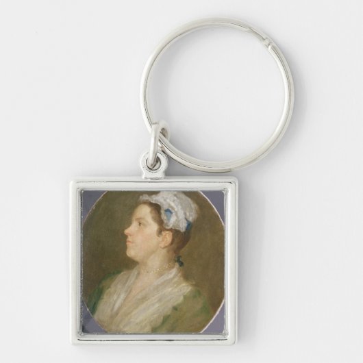 アンHogarth (1701-71年)、c.1740 (キャンバス) (prの油 キーホルダー (正面)