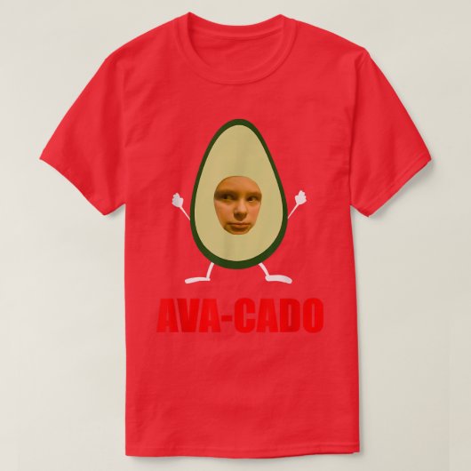 アヴァアボカド Tシャツ (デザイン正面)