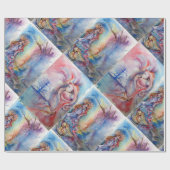 アヴァロンと湖の魔法と謎 ラッピングペーパー (フラット)