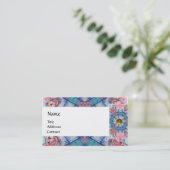 アヴァロンサイケデリックモノグラム黄 名刺 (スタンド正面)