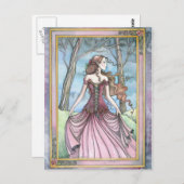 アヴァロ失ったン童話はがき ポストカード (正面/裏面)