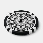 アヴァンガルドトランプのポーカーチップスダークブルー無地のエッジ ポーカーチップ (シングル)