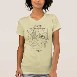アヴィアーノのバレエプログラムレディースくるみ割りのワイシャツ Tシャツ