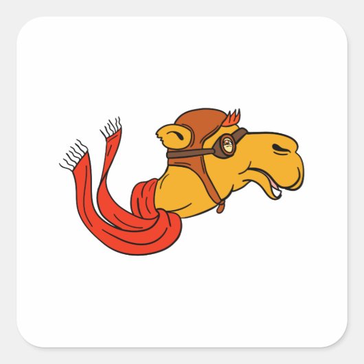 アヴィエータカメルゴーグルスカーフマンガウン スクエアシール (正面)