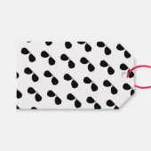 アヴィエータサングラスパイロット飛んでいる機カッコいい ギフトタグ (正面(横))