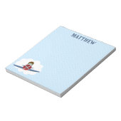 アヴィエーターとその飛行機 ノートパッド (回転)