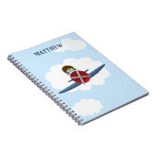 アヴィエーターとその飛行機 ノートブック (右側)