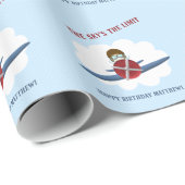 アヴィエーターとその飛行機 ラッピングペーパー (ロールコーナー)